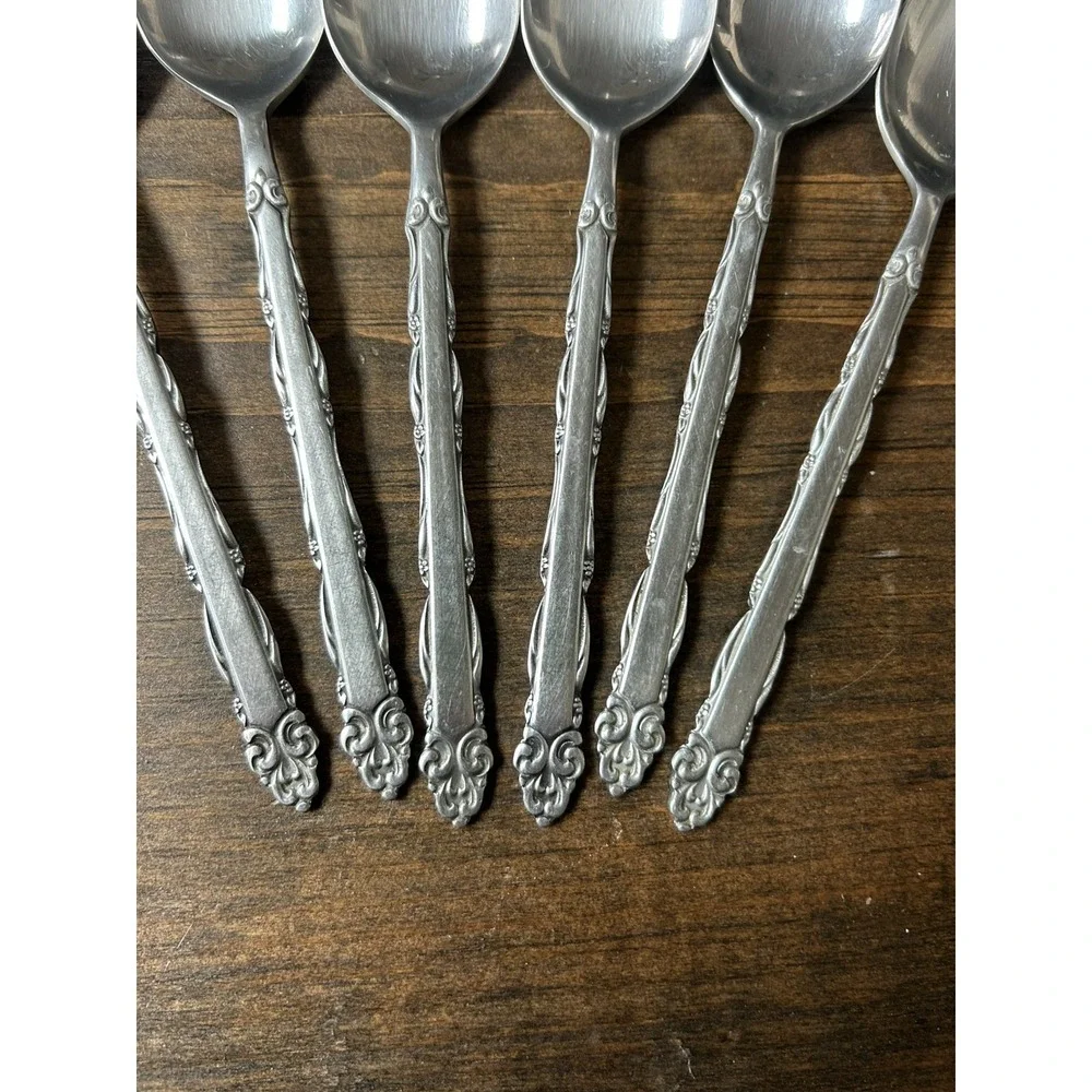 Ekco Eterna MARY ELLEN Place Soup Spoons 7 3/8